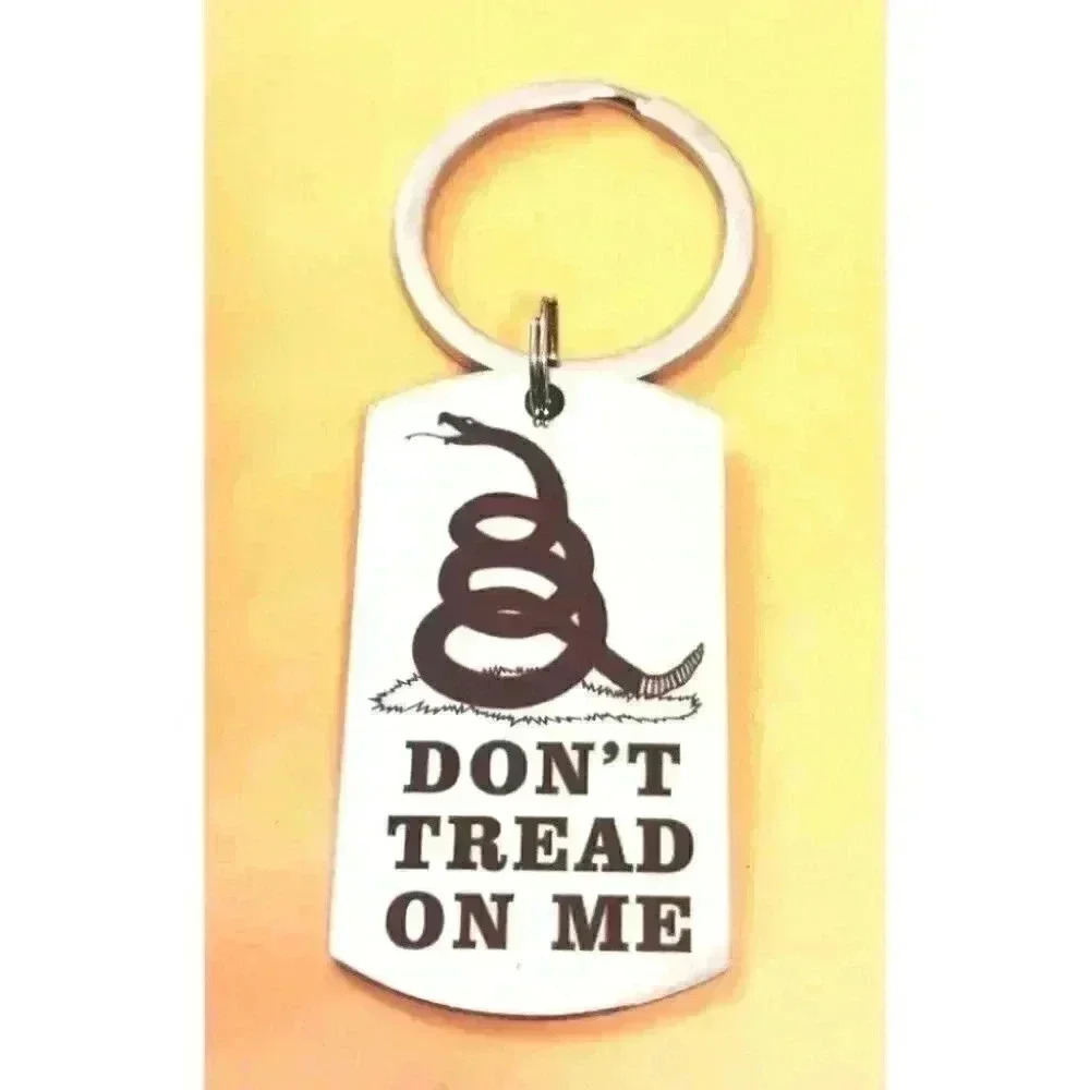 Don't TREAD ON ME KEYCHAIN